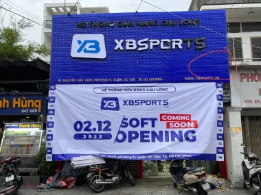 BIỂN QUẢNG CÁO CHUỖI XBSPORTS